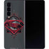 DC Comics Superman Grey Eye Collage Galaxy Z Fold4 5G Skin
